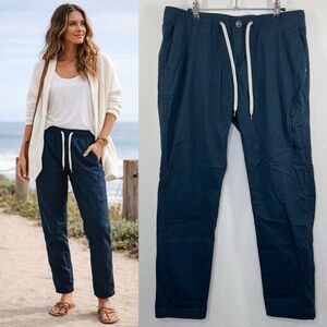 Vuori Women’s Ripstop Pants Teal Blue VW401 size Large